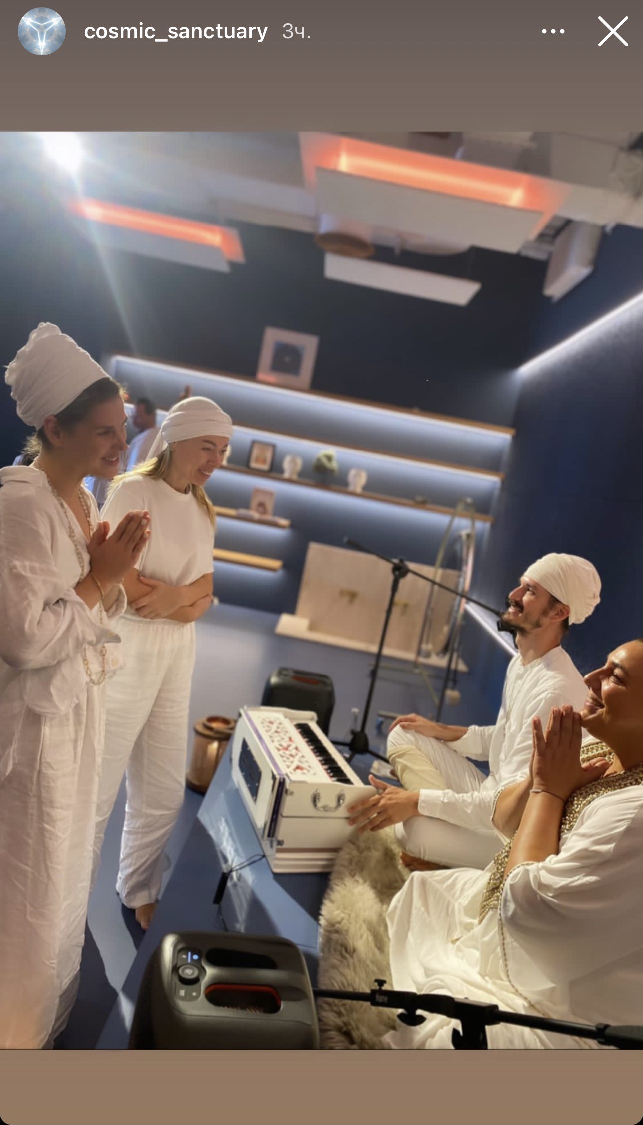 Studio Opening and Morning Sadhana in Dubai — 10